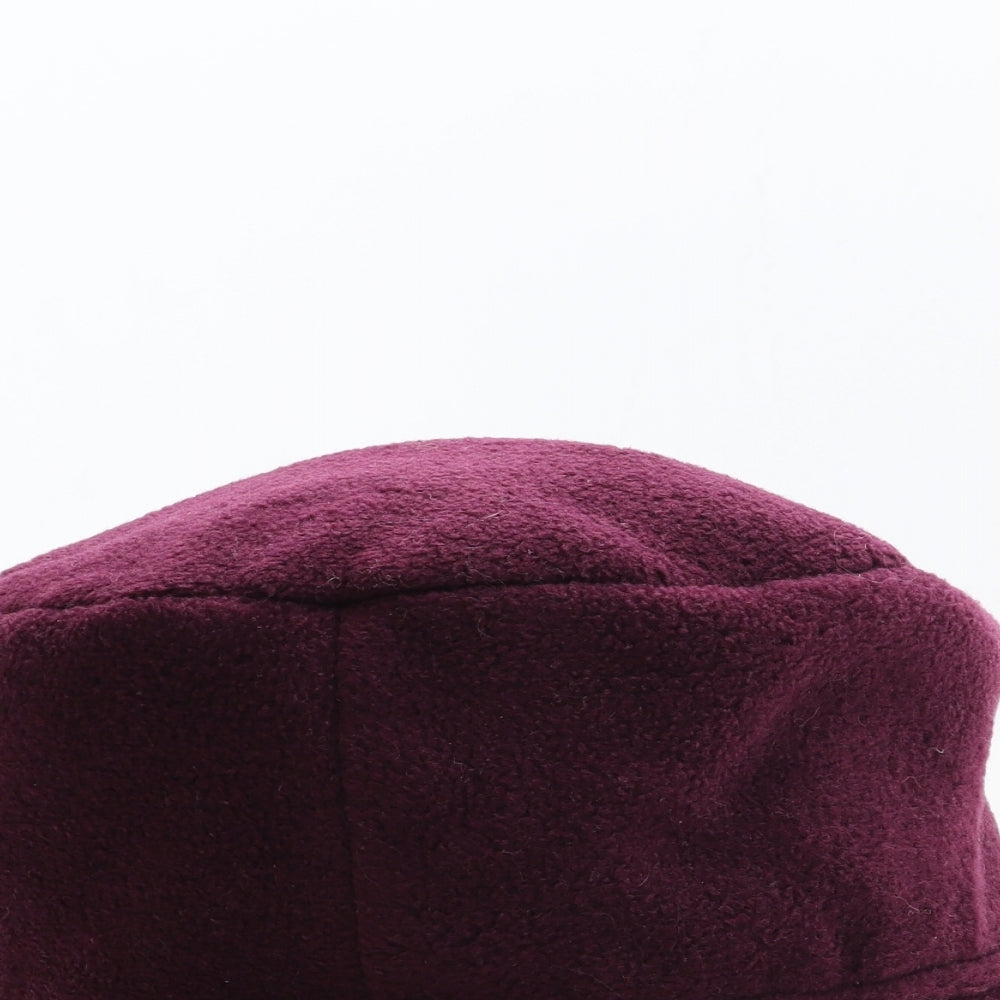 Accessorize Womens Purple Polyester Cloche One Size