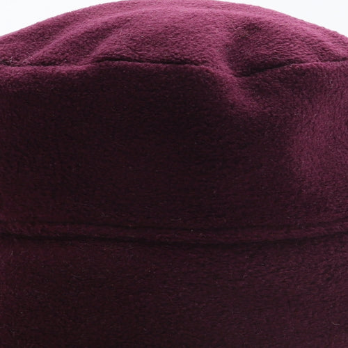 Accessorize Womens Purple Polyester Cloche One Size