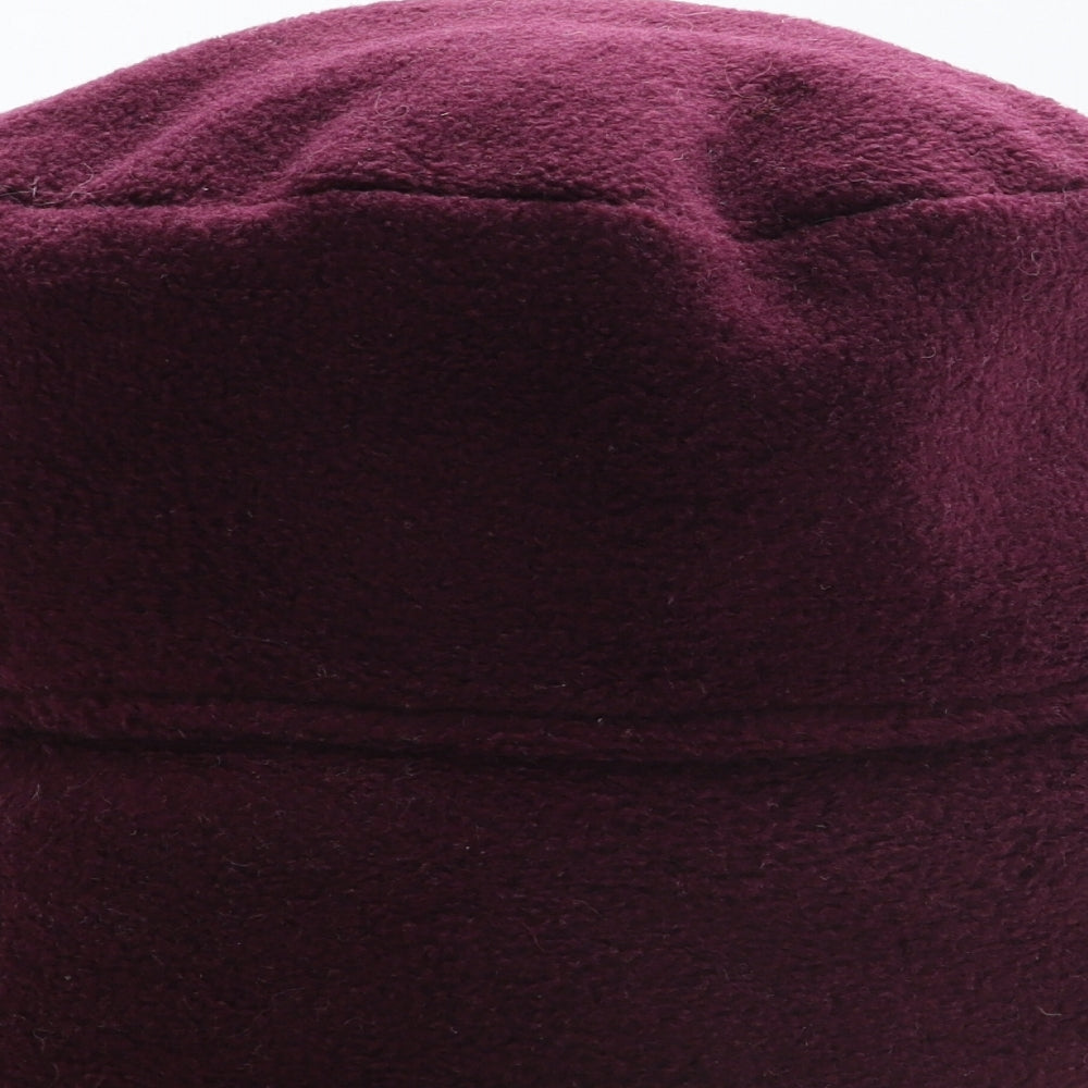 Accessorize Womens Purple Polyester Cloche One Size