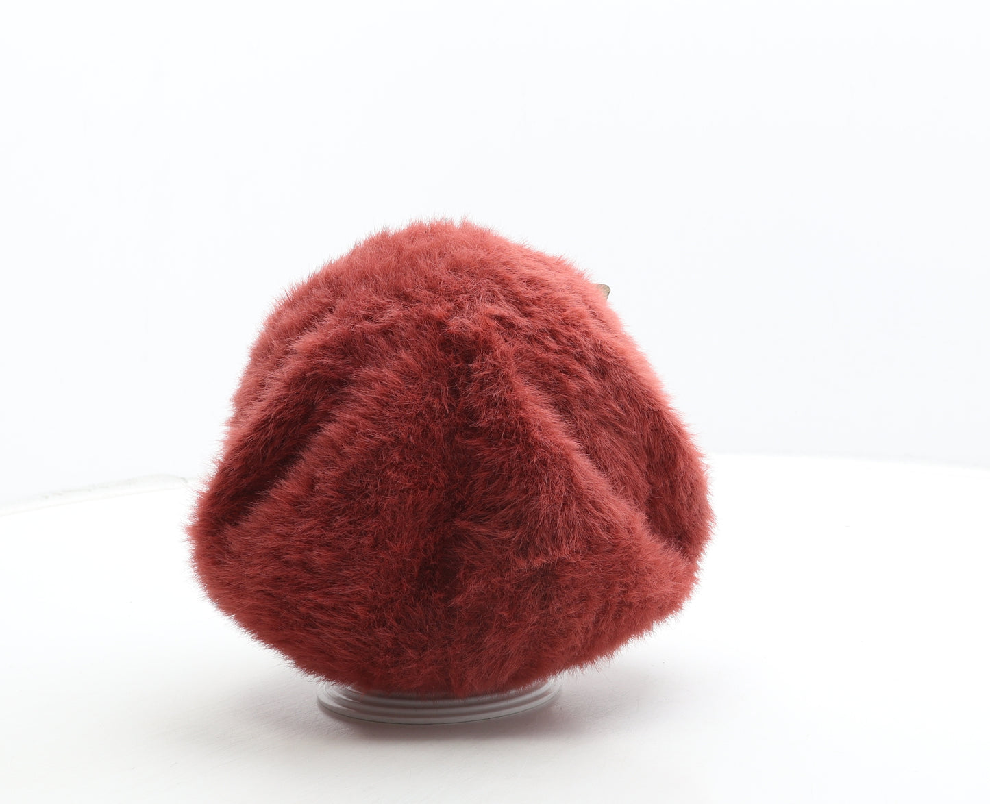 Accessorize Womens Orange Polyamide Beret One Size