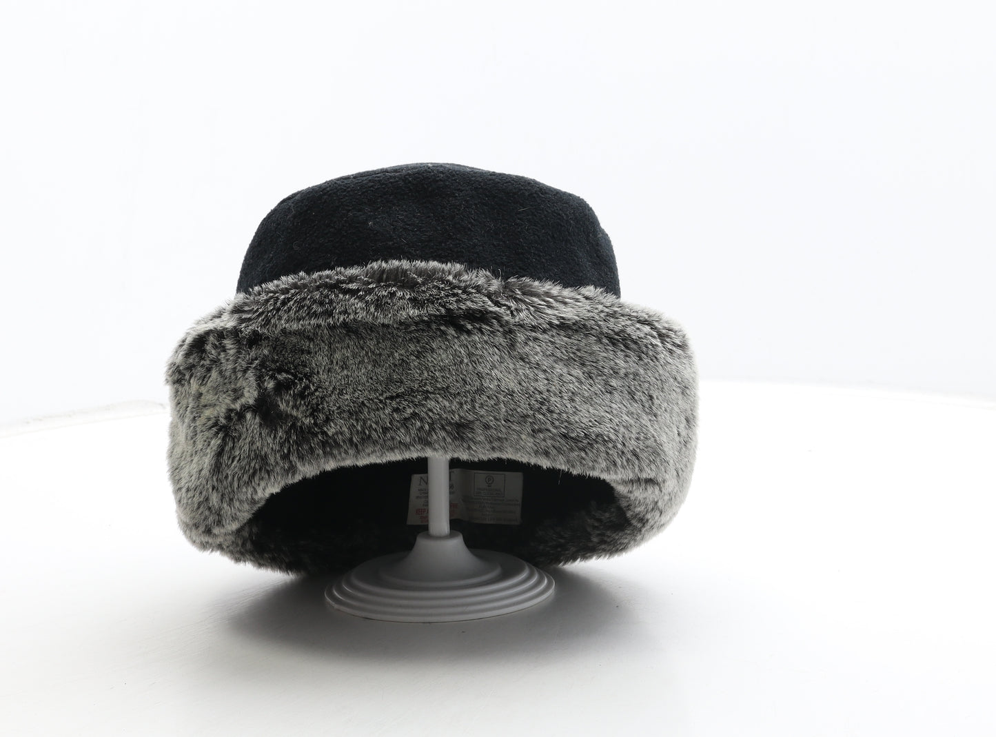 NEXT Womens Black Polyester Cloche One Size