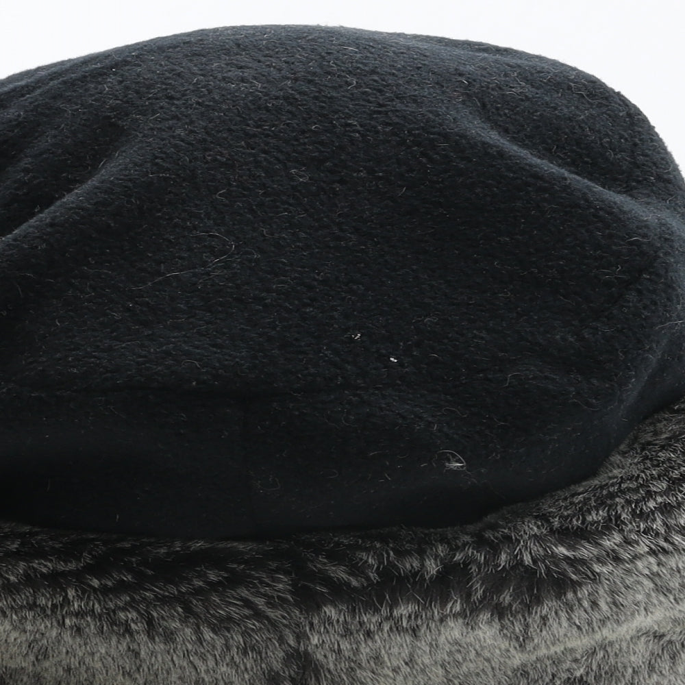 NEXT Womens Black Polyester Cloche One Size