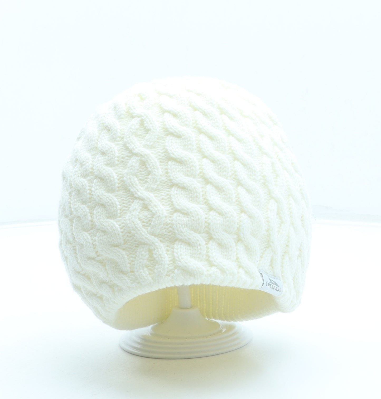 Trespass Womens Ivory Acrylic Beanie One Size