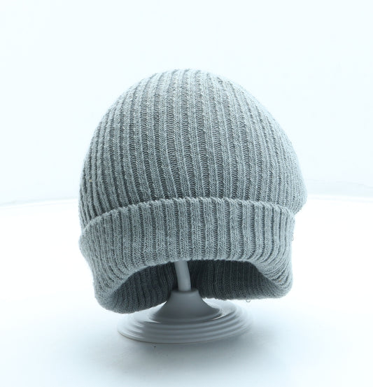 Primark Womens Grey Polyester Beanie One Size