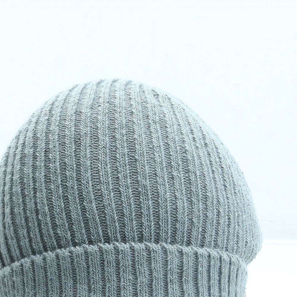 Primark Womens Grey Polyester Beanie One Size