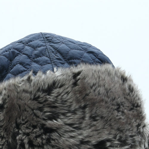 F&F Boys Blue Polyester Trapper Hat One Size
