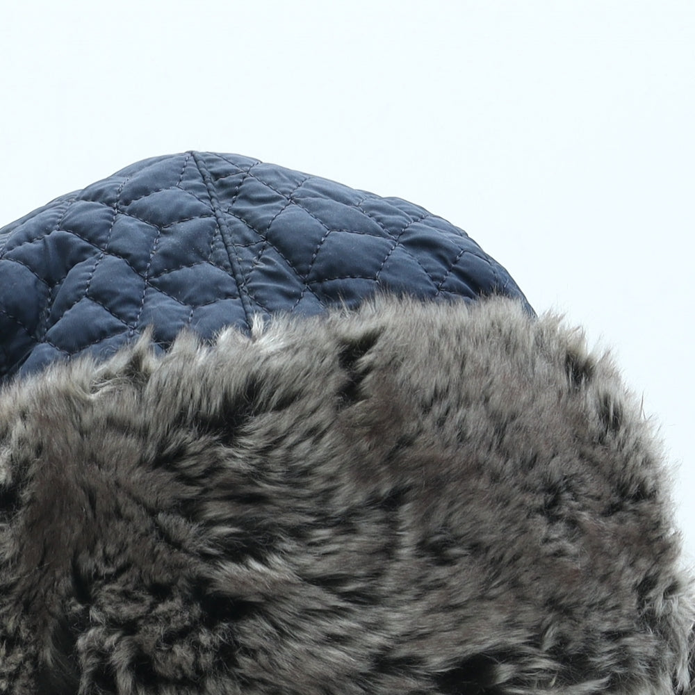 F&F Boys Blue Polyester Trapper Hat One Size