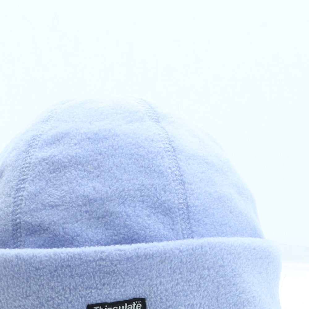 Thinsulate Womens Purple Polyester Beanie One Size