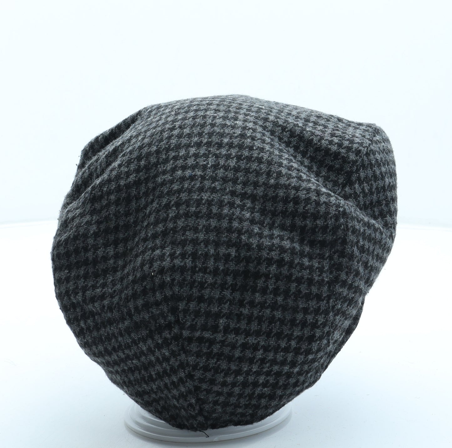 Matalan Mens Black Polyester Flat Cap Size L