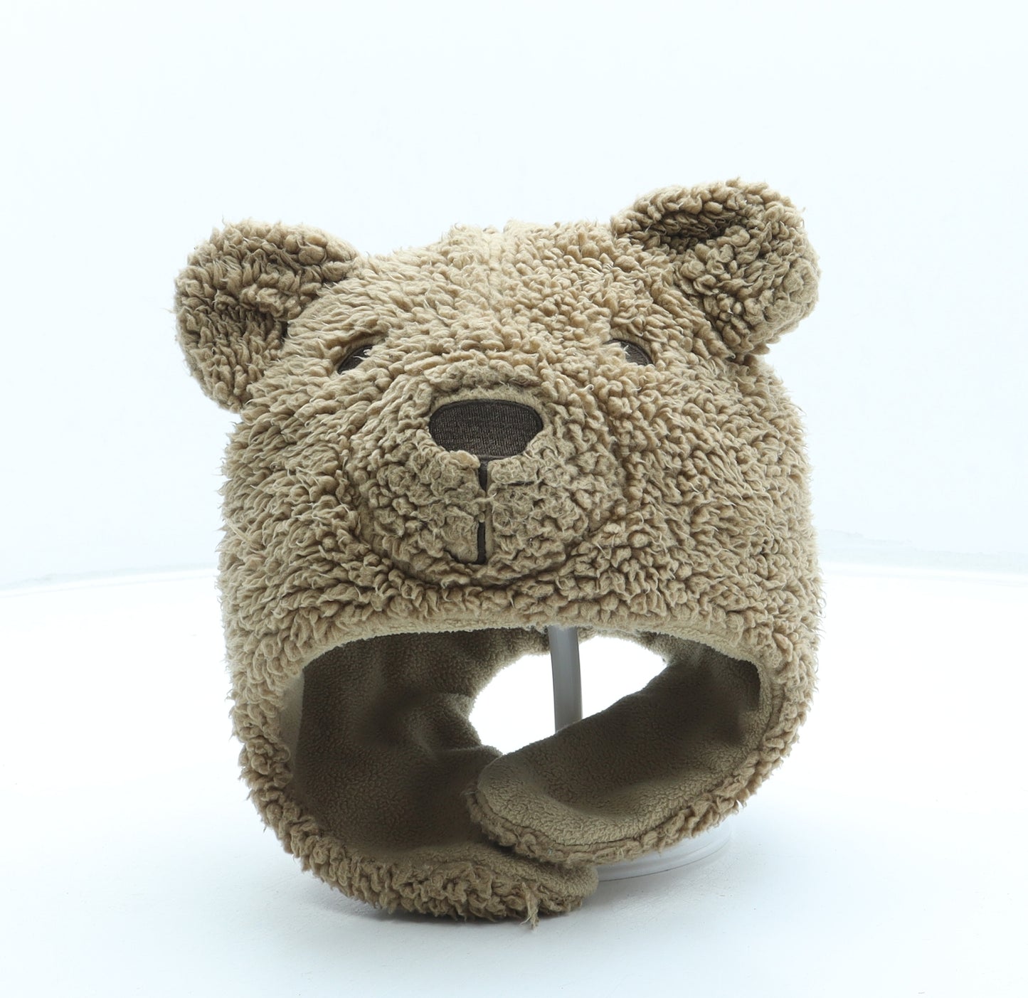 Gap Boys Brown Polyester Bonnet Size S - Bear