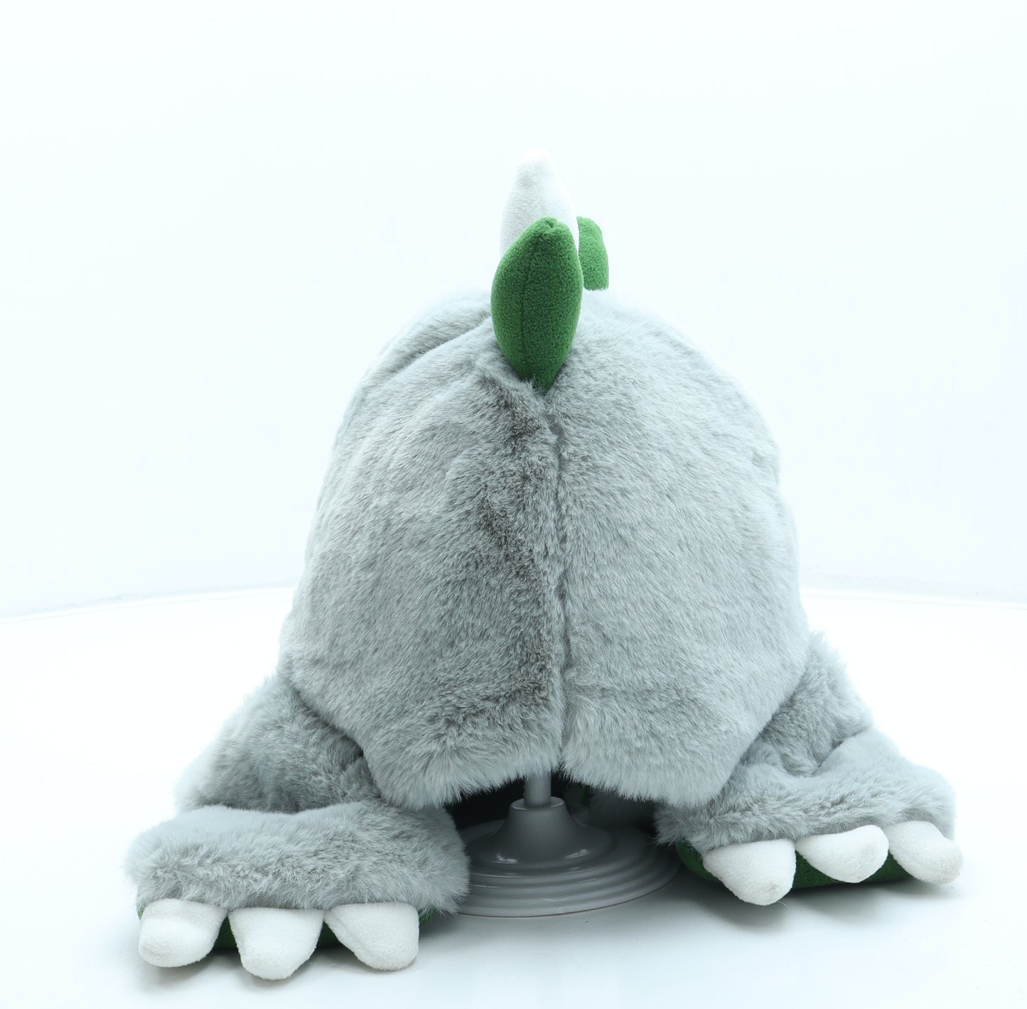 Lily and Dan Boys Grey Polyester Bonnet One Size - Dinosaur