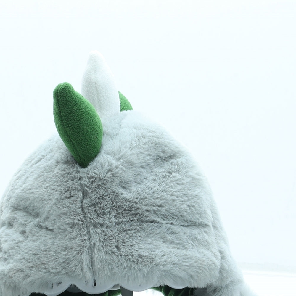 Lily and Dan Boys Grey Polyester Bonnet One Size - Dinosaur