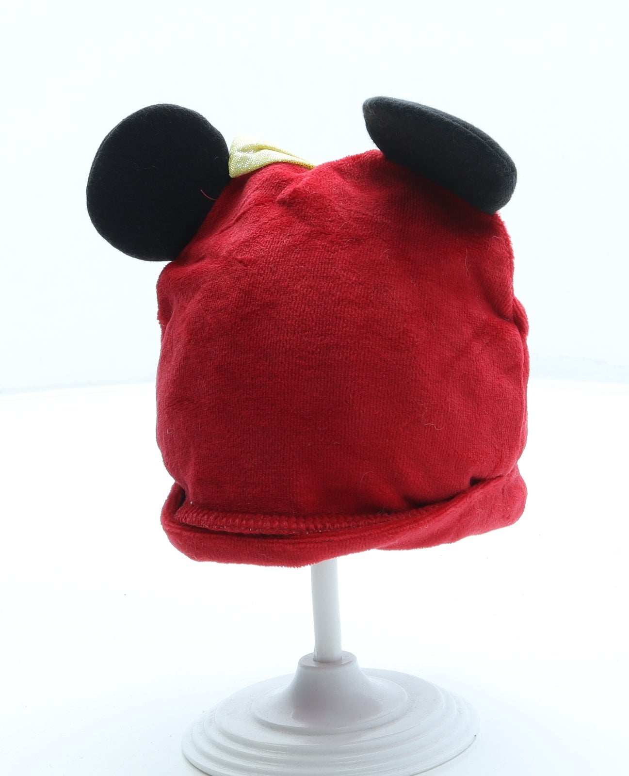 Primark Girls Red Cotton Beanie One Size - Minnie Mouse