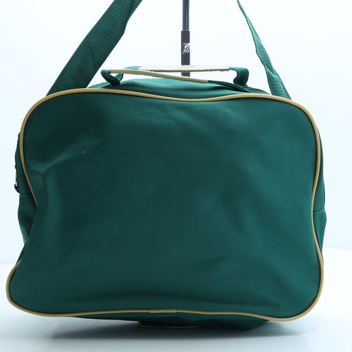 Preworn Womens Green Polyester Satchel Size Medium