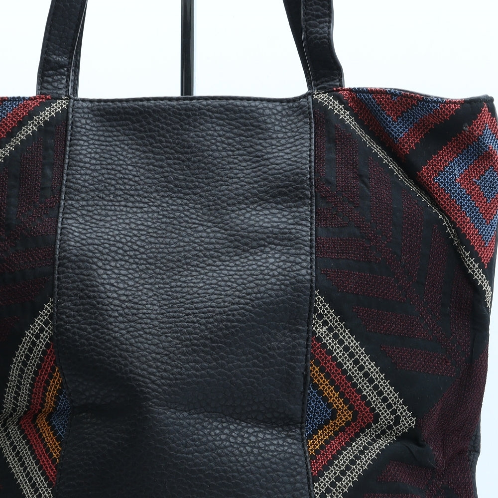 NEXT Womens Multicoloured Geometric Polyurethane Tote Size Large