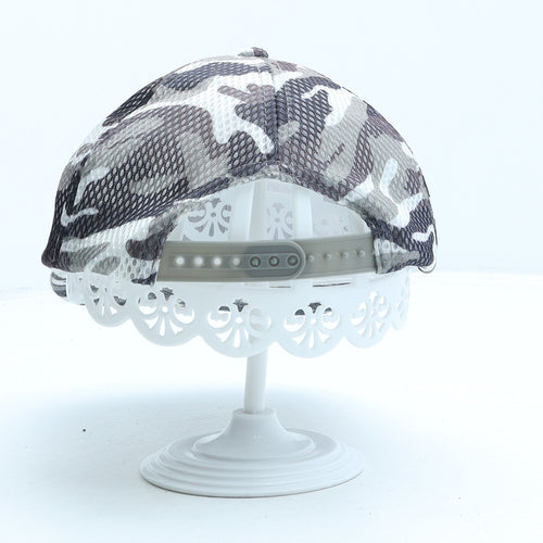 Primark Boys Grey Camouflage Polyester Snapback One Size