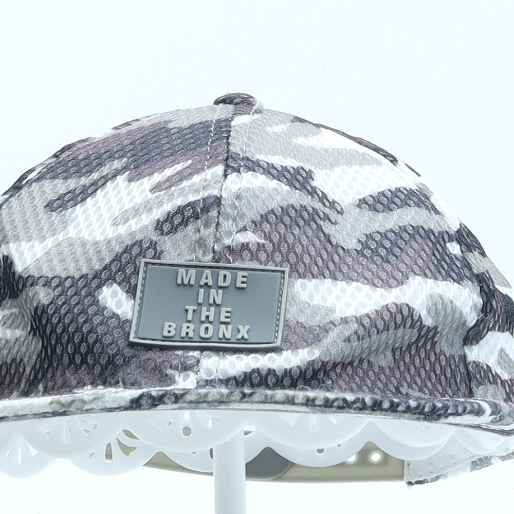 Primark Boys Grey Camouflage Polyester Snapback One Size