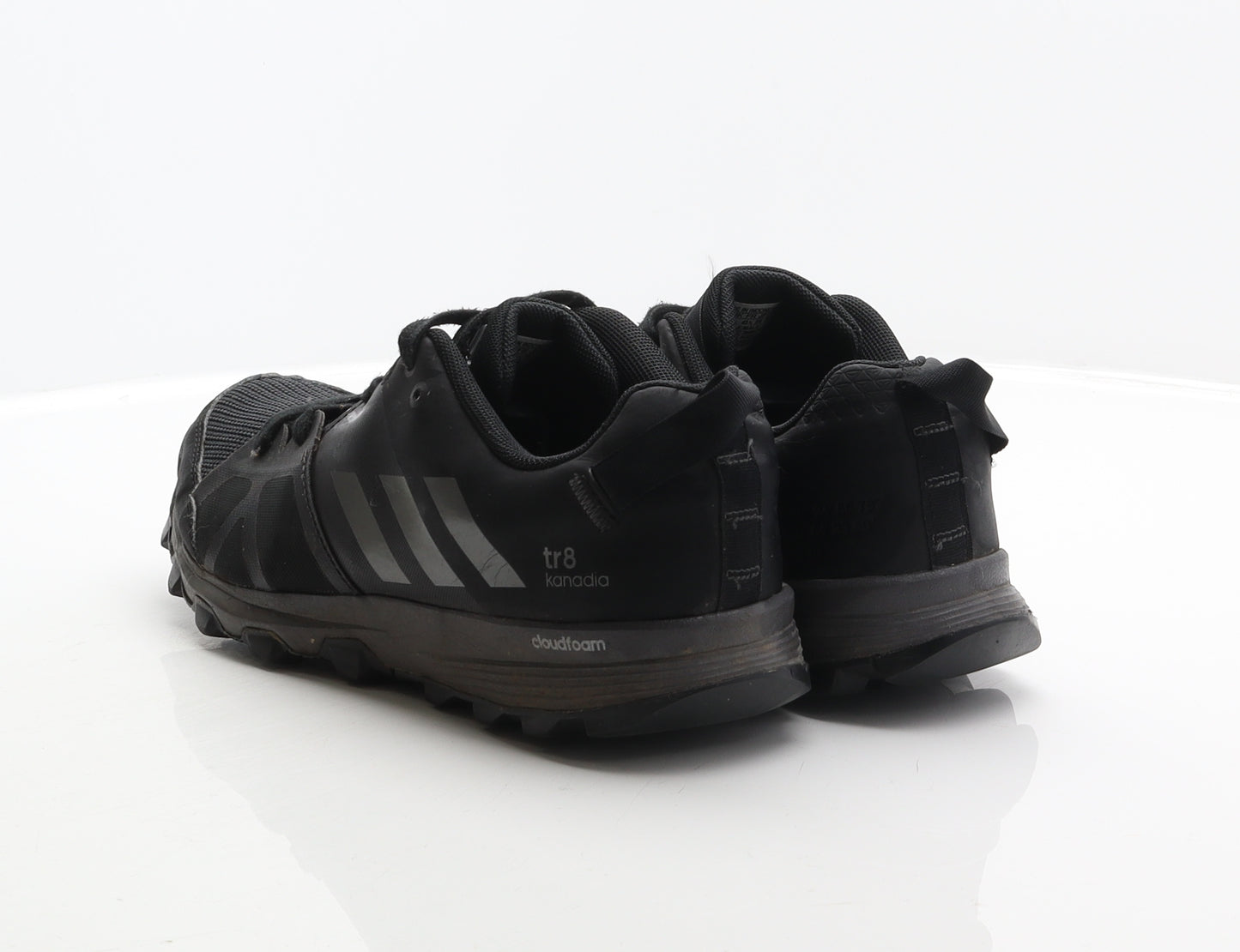 adidas Mens Black Synthetic Trainer UK 9