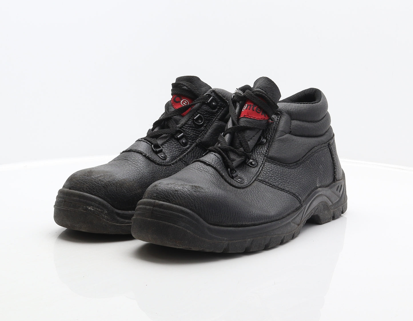 Centek Mens Black Leather Trainer UK 12 47 - Safety footwear, Oil resistant
