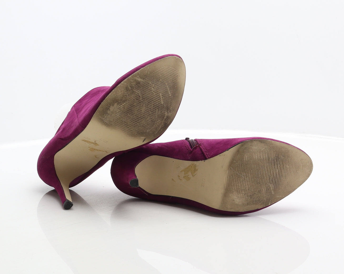 Atmosphere Womens Purple Polyester Bootie Boot UK 8 42