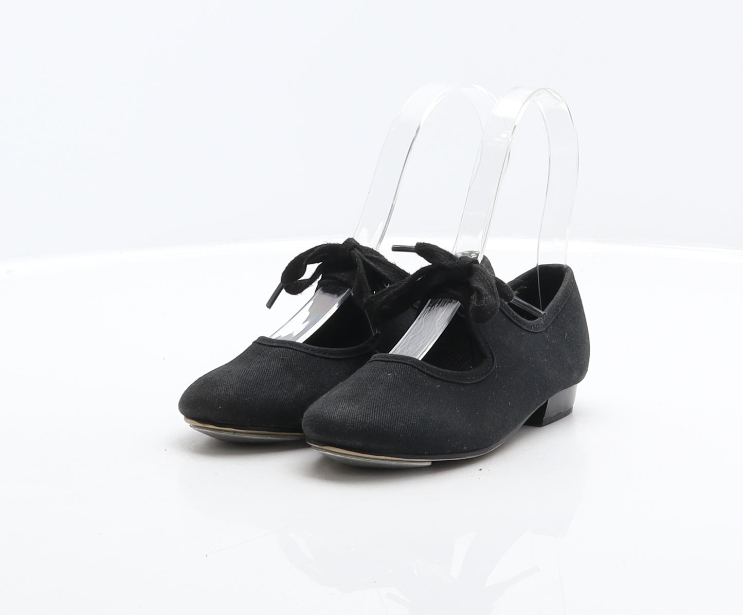 RV Girls Black Fabric Mary Jane Casual UK 9.5 - Tap Dancing Shoes