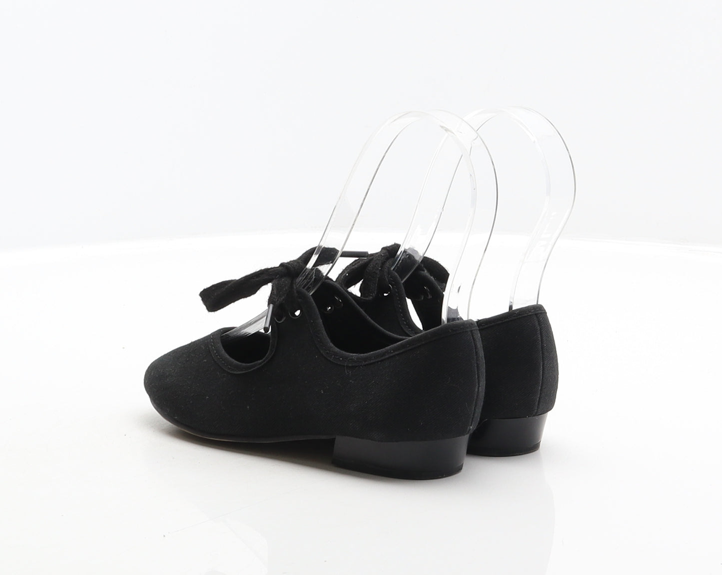 RV Girls Black Fabric Mary Jane Casual UK 9.5 - Tap Dancing Shoes