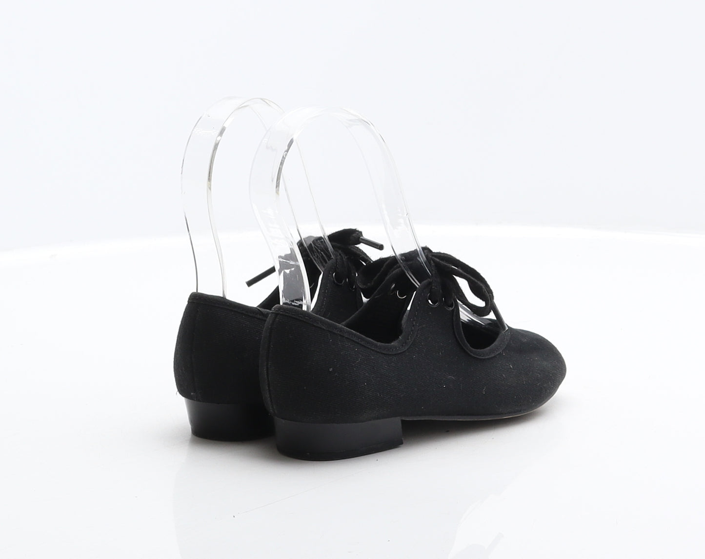RV Girls Black Fabric Mary Jane Casual UK 9.5 - Tap Dancing Shoes