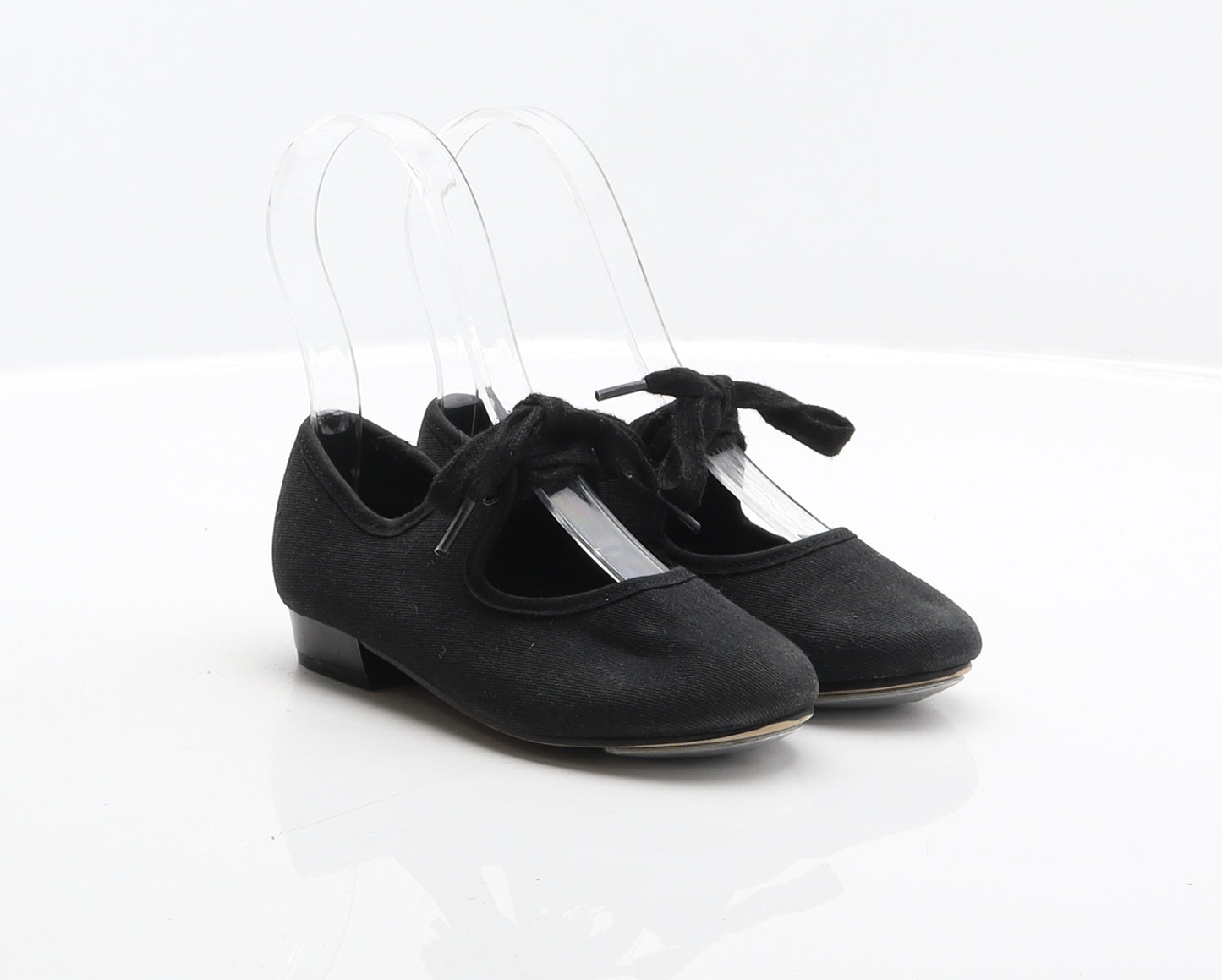 RV Girls Black Fabric Mary Jane Casual UK 9.5 - Tap Dancing Shoes