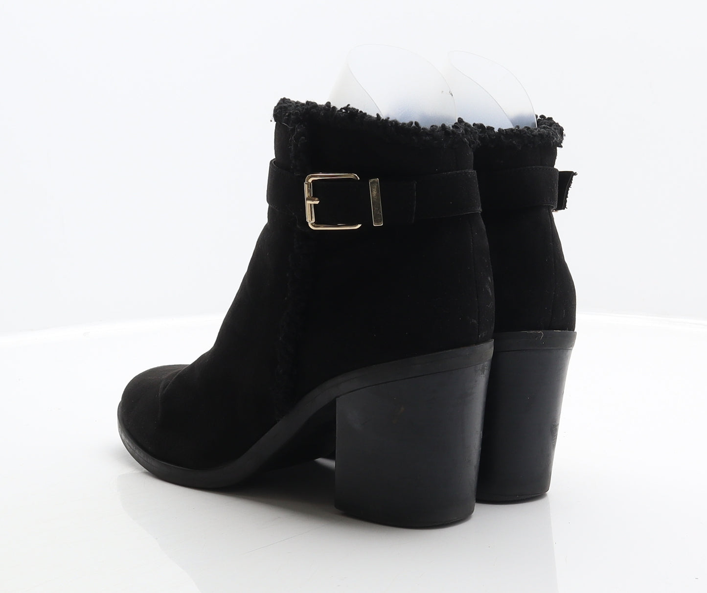 New Look Womens Black Polyester Biker Boot UK 8 41