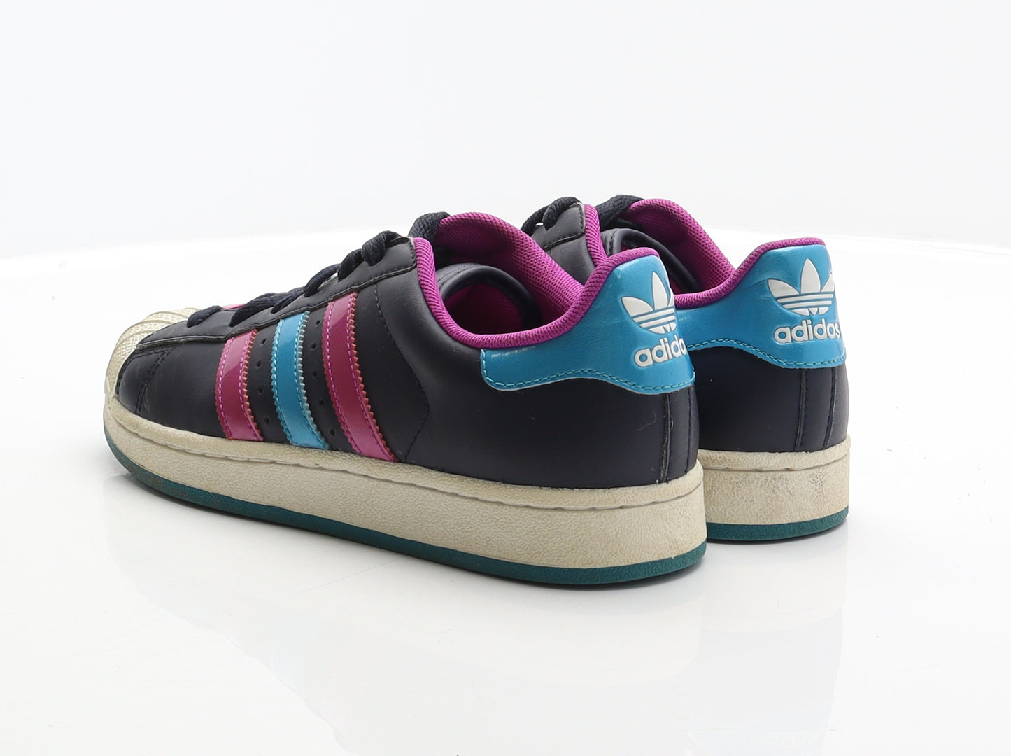adidas Womens Blue Synthetic Trainer UK 6 39.5