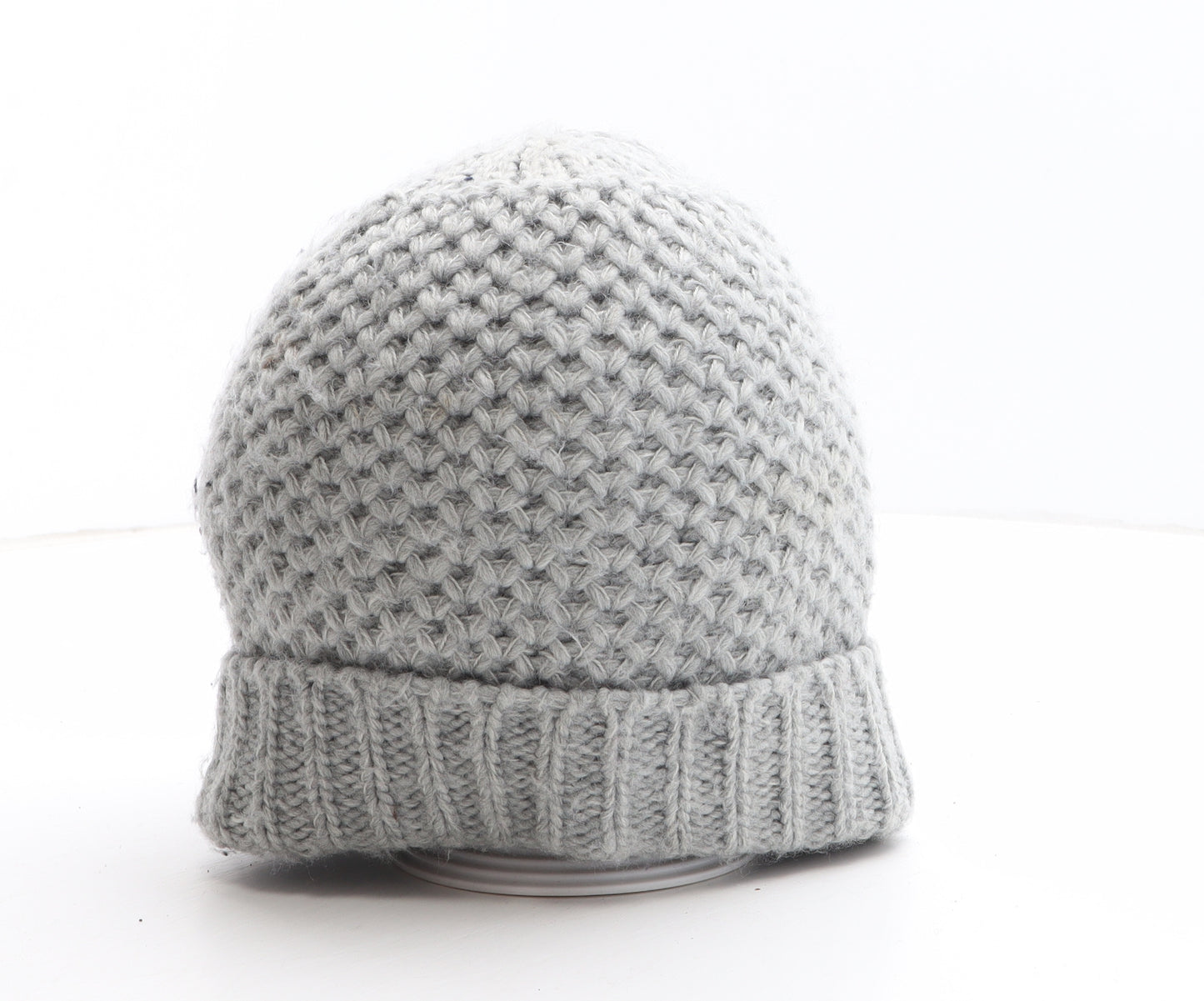 Accessorize Womens Grey Acrylic Beanie One Size