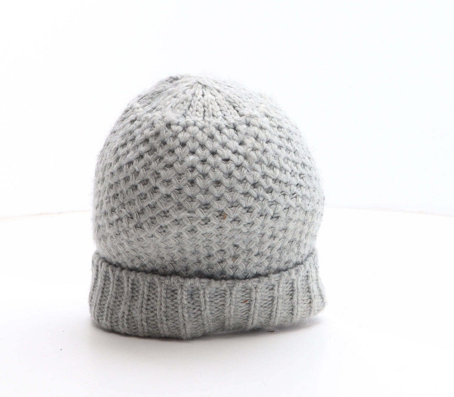 Accessorize Womens Grey Acrylic Beanie One Size
