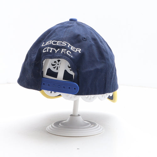 Leicester FC Mens Blue Cotton Baseball Cap One Size