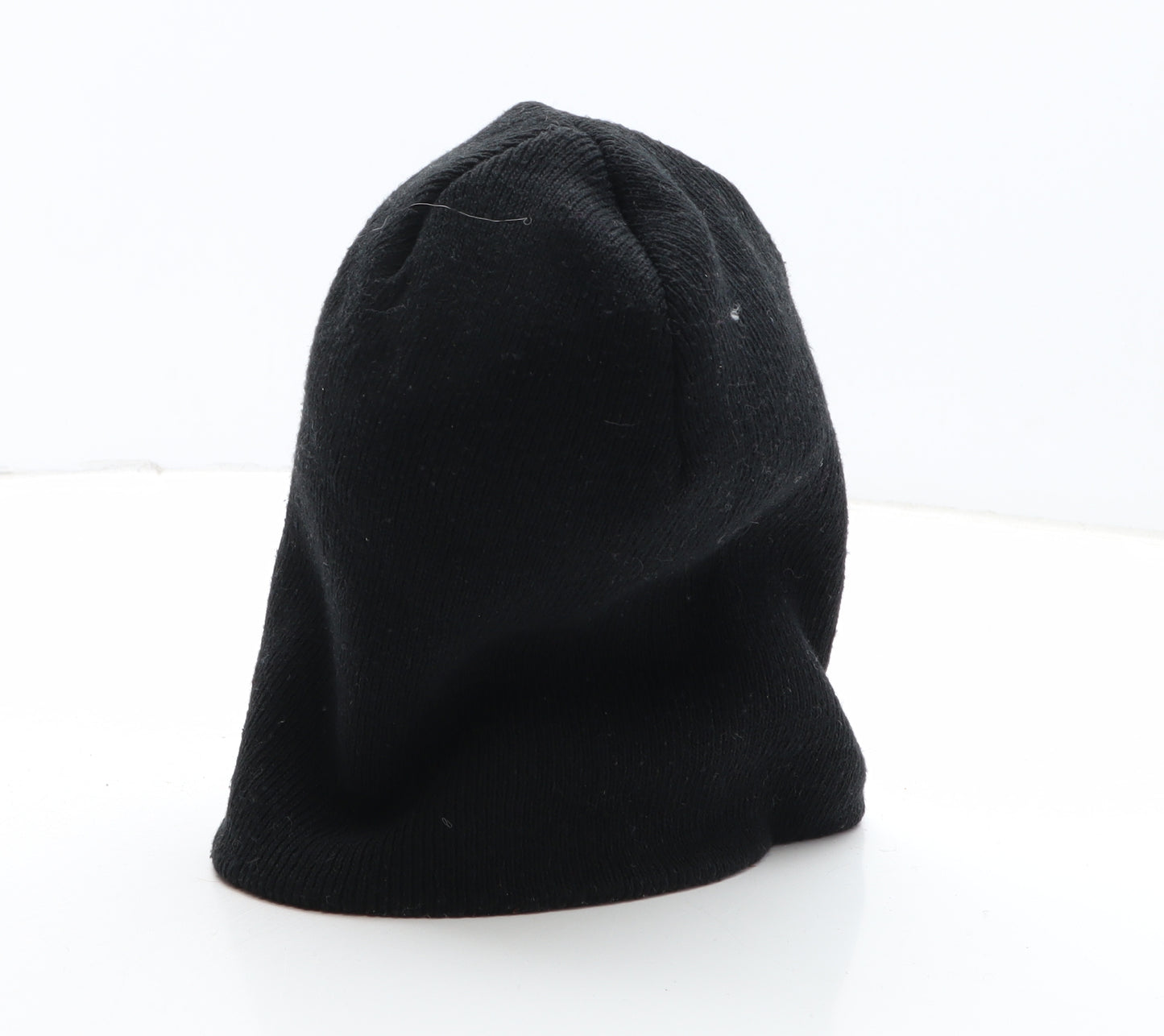 PEP&CO Womens Black Cotton Beanie One Size