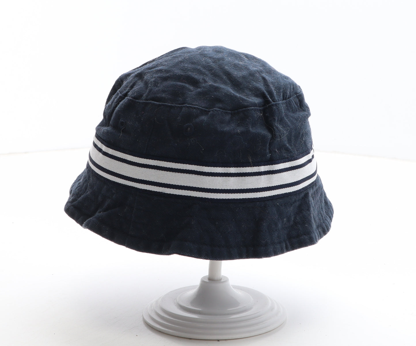 F&F Boys Blue Cotton Bucket Hat One Size - Shark Attack