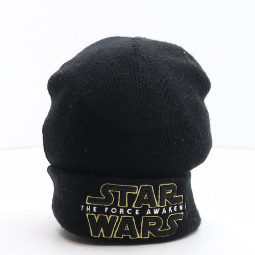 Star Wars Mens Black Acrylic Beanie One Size