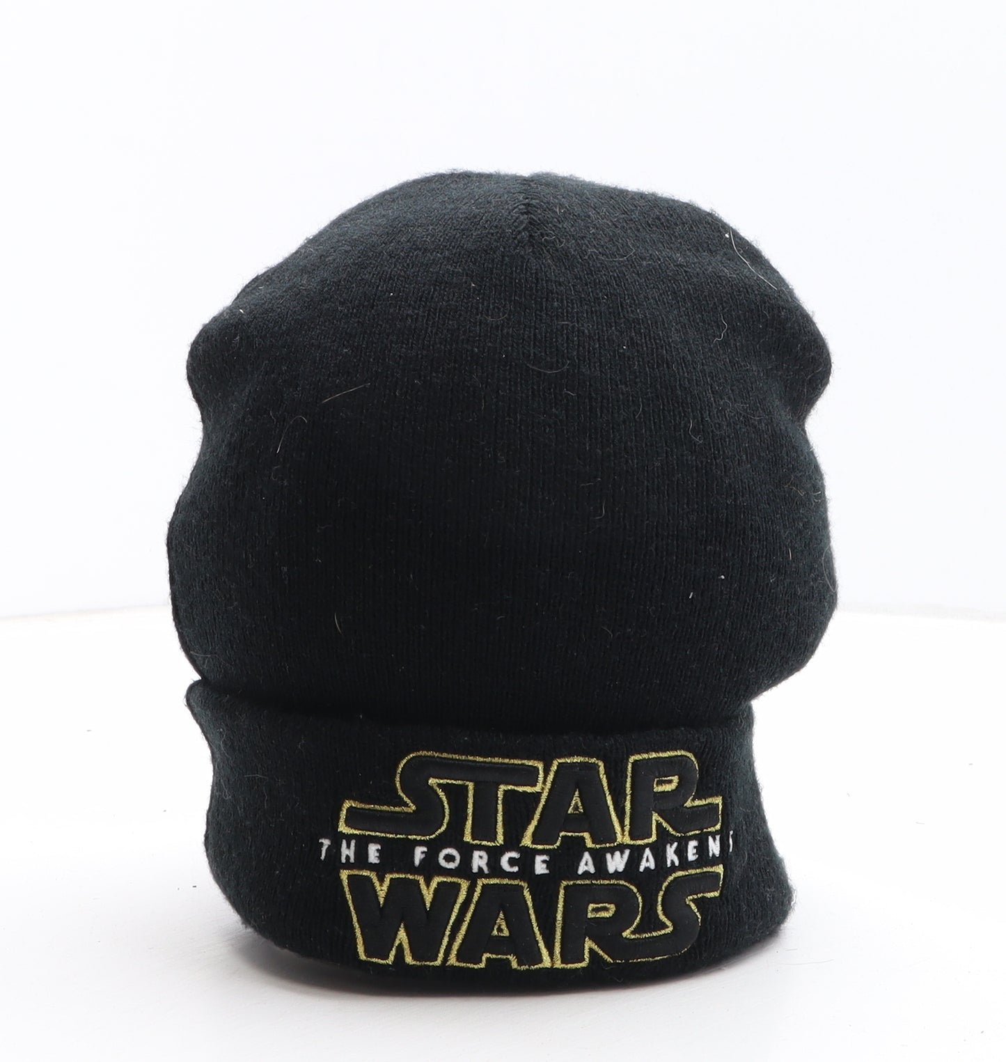 Star Wars Mens Black Acrylic Beanie One Size