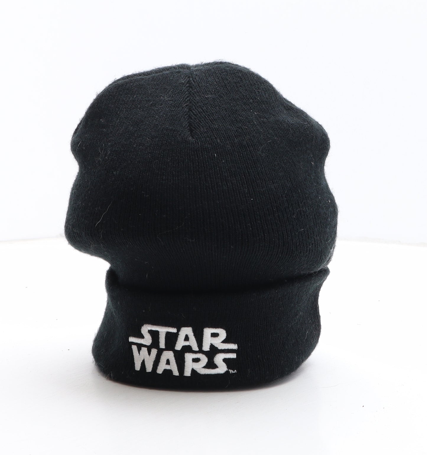 Star Wars Mens Black Acrylic Beanie One Size