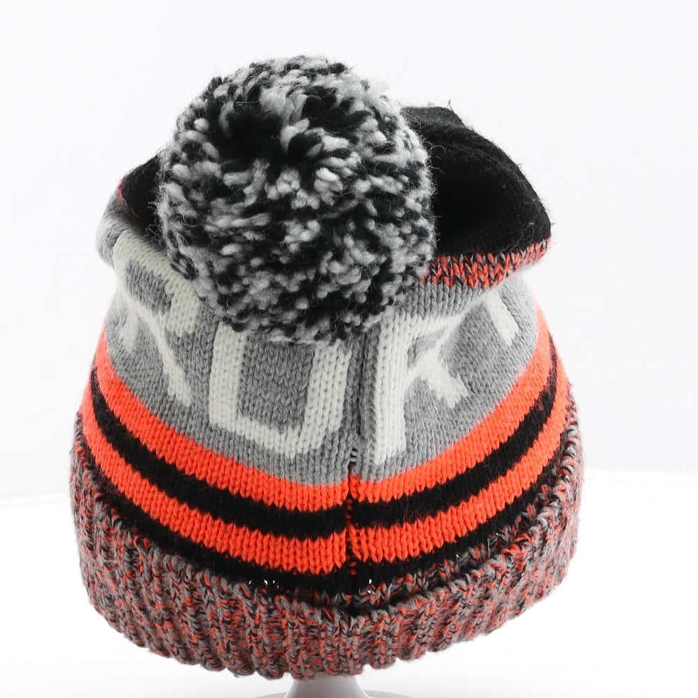 Superdry Mens Multicoloured Acrylic Beanie One Size - Logo