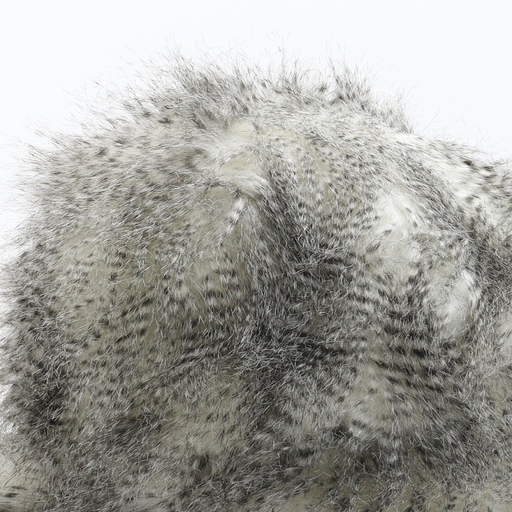 Internacionale Womens Grey Acrylic Cossack One Size