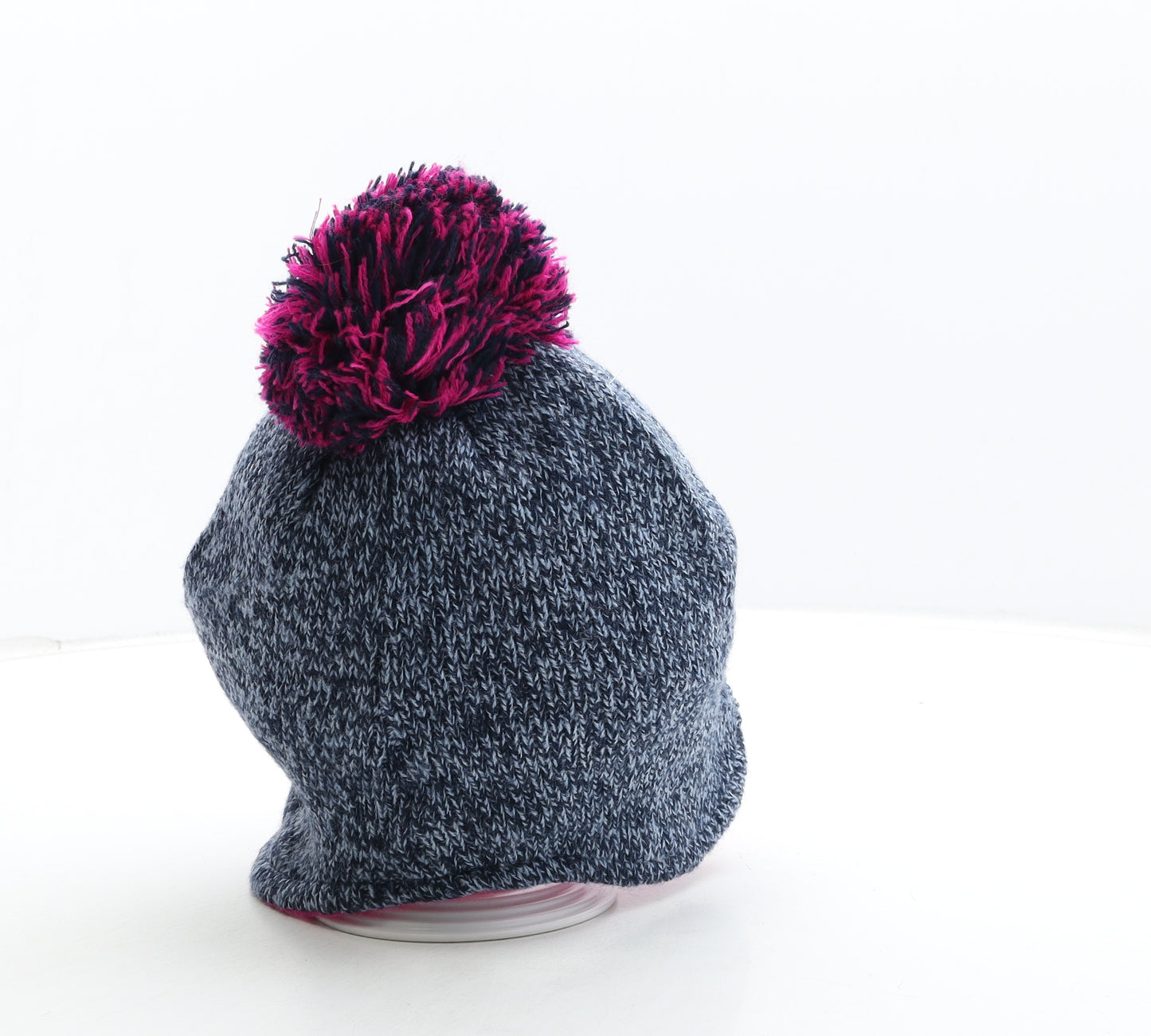 Nutmeg Girls Blue Acrylic Bobble Hat Size S - Peppa Pig