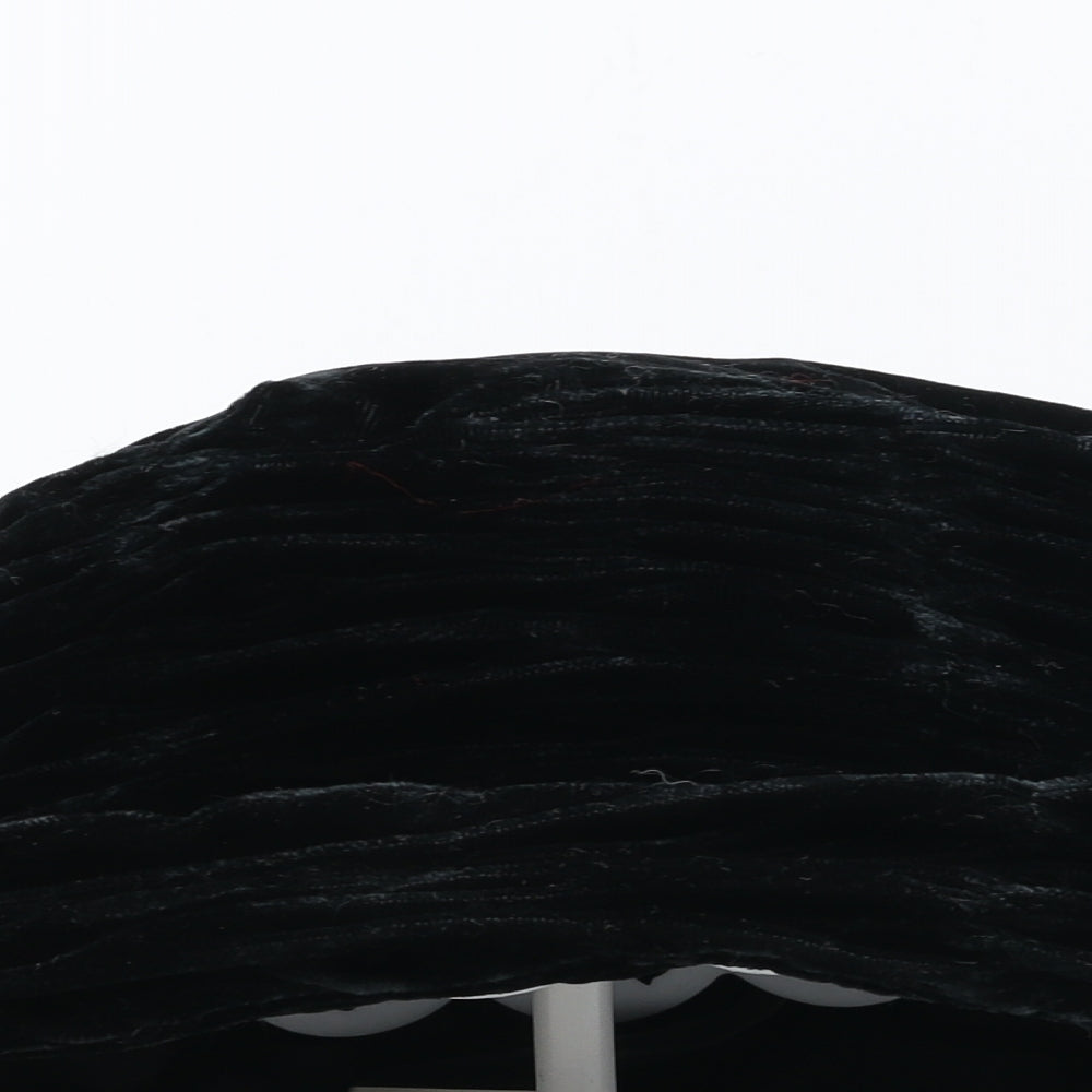 Laura Ashley Womens Black Acetate Bucket Hat One Size