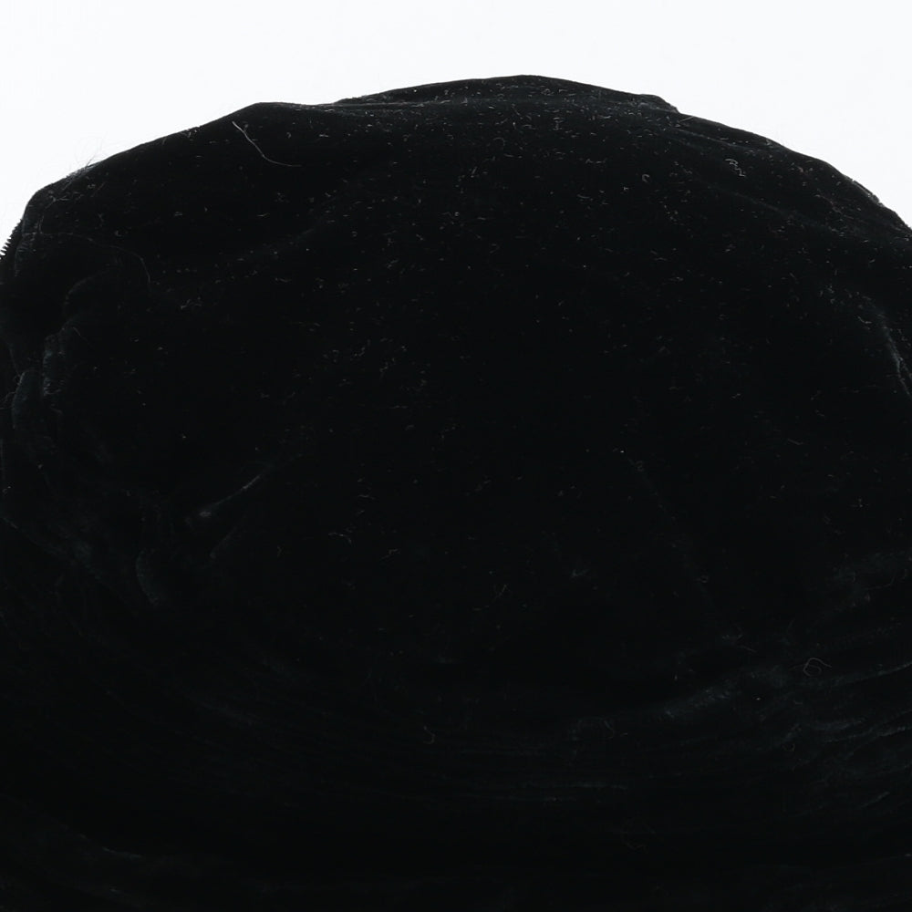 Laura Ashley Womens Black Acetate Bucket Hat One Size