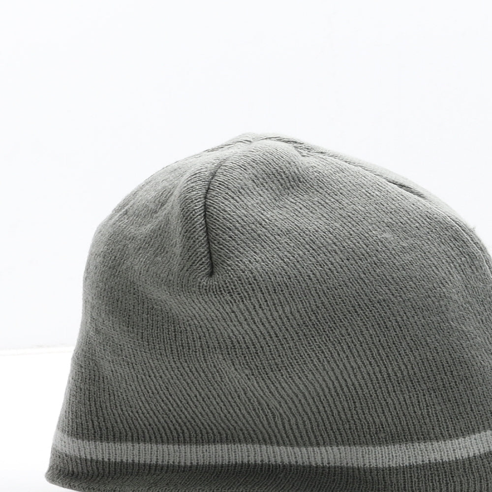 B&M Boys Multicoloured Striped Acrylic Beanie One Size - Pack 3 Hats