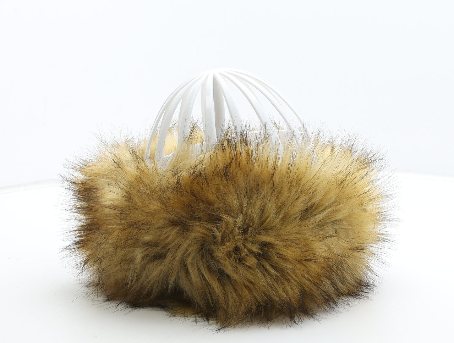 Preworn Womens Brown Polyester Headpiece/Fascinator One Size