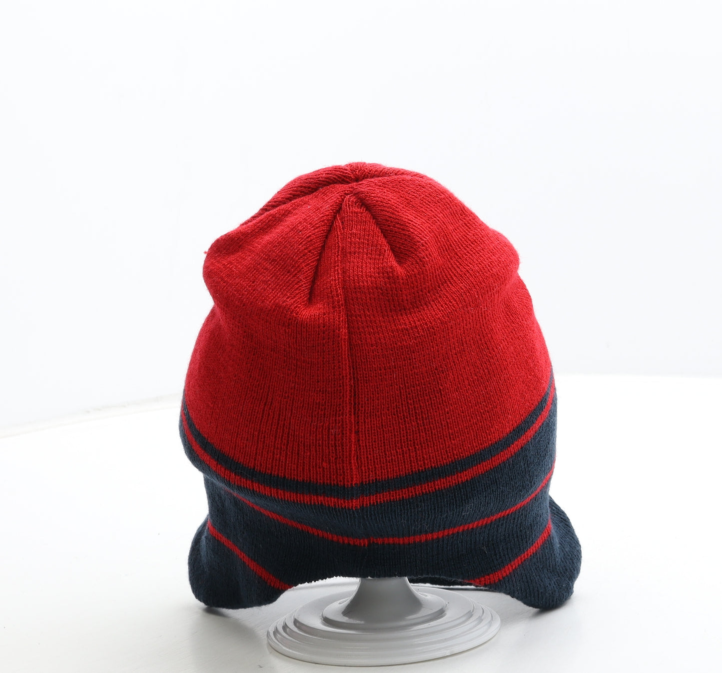 Disney Boys Red Colourblock Acrylic Bonnet Size S - Cars