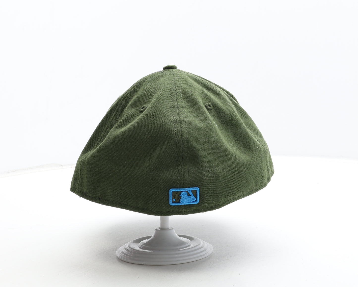 New Era Mens Green Polyester Snapback Size 7 5/8 - New York Yankee