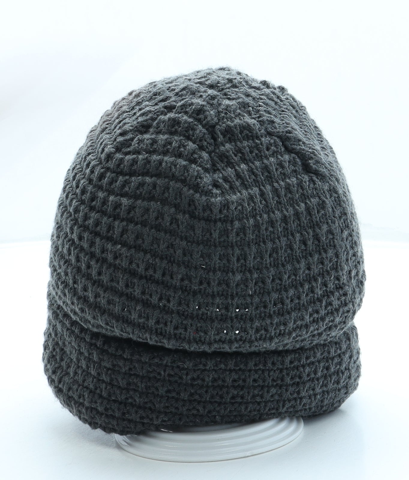 Gandys Mens Grey Acrylic Beanie One Size