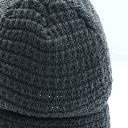 Gandys Mens Grey Acrylic Beanie One Size