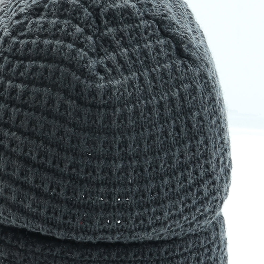 Gandys Mens Grey Acrylic Beanie One Size